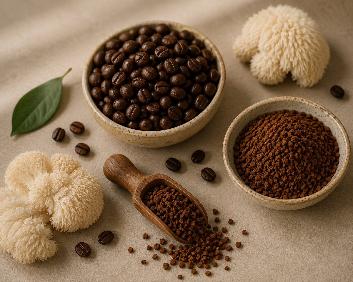 Instant Coffee with Mushroom