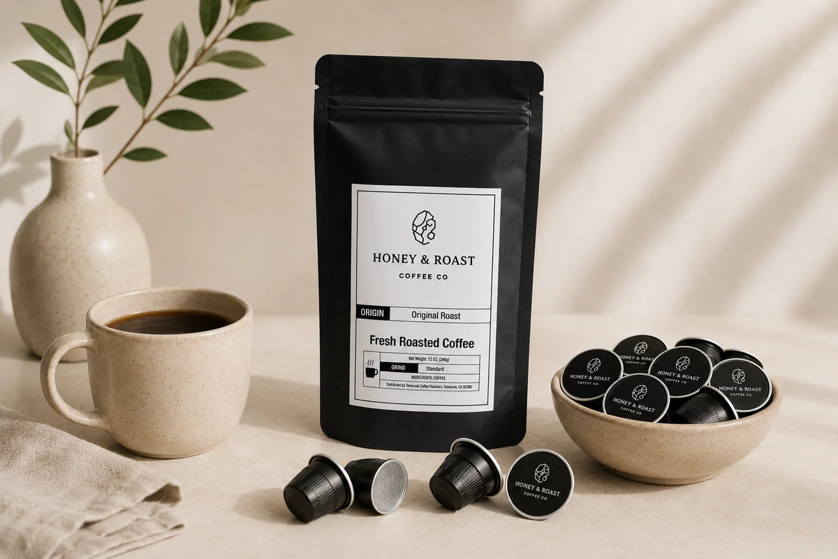 12 Pack Single Serve Coffee Capsules