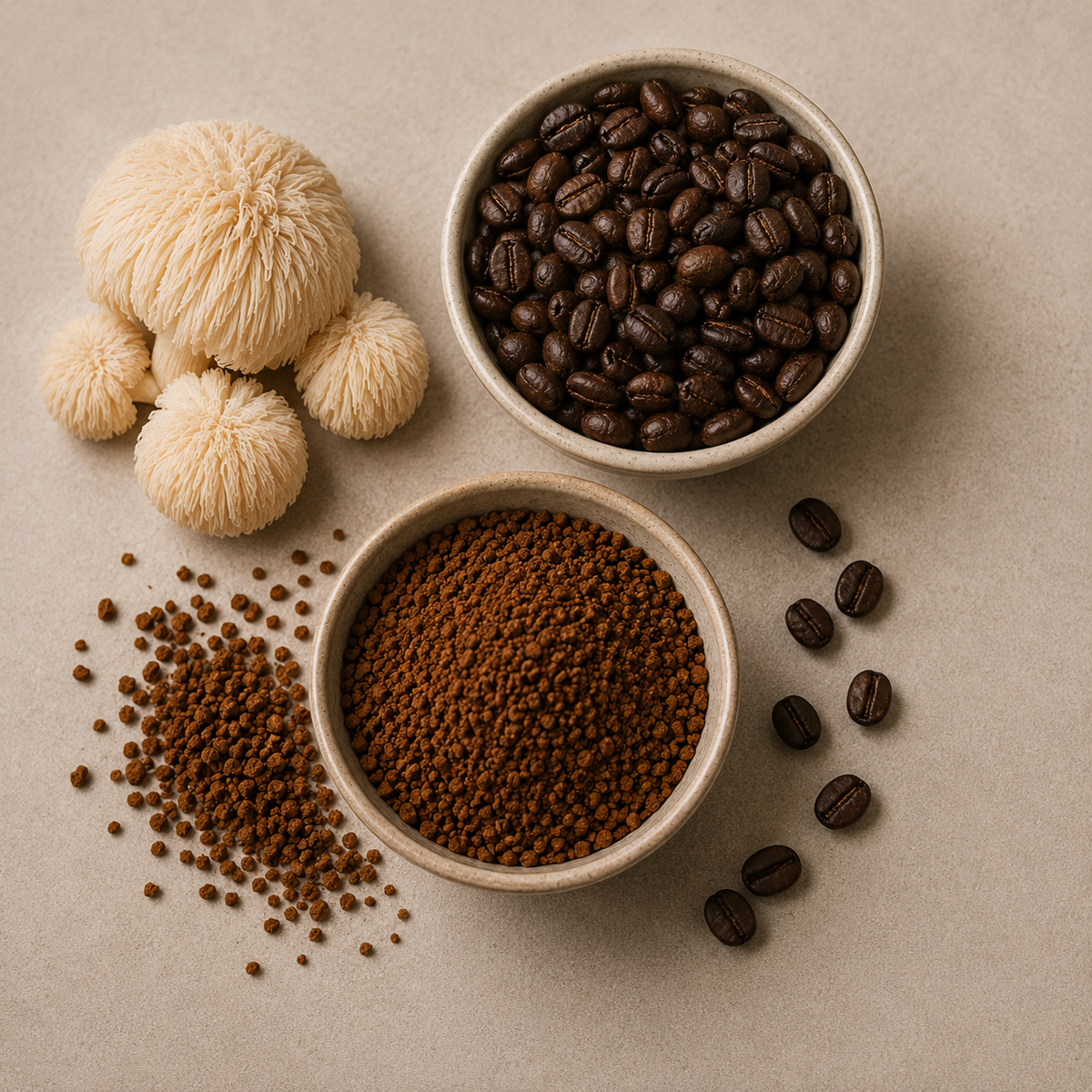 Coffee with Mushrooms Dark Roast
