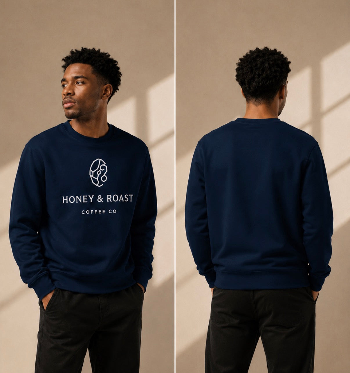 Honey & Roast Organic Crewneck