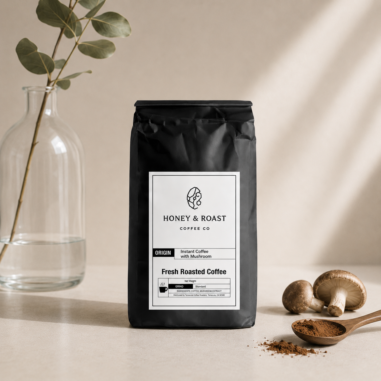 Instant Coffee with Mushroom