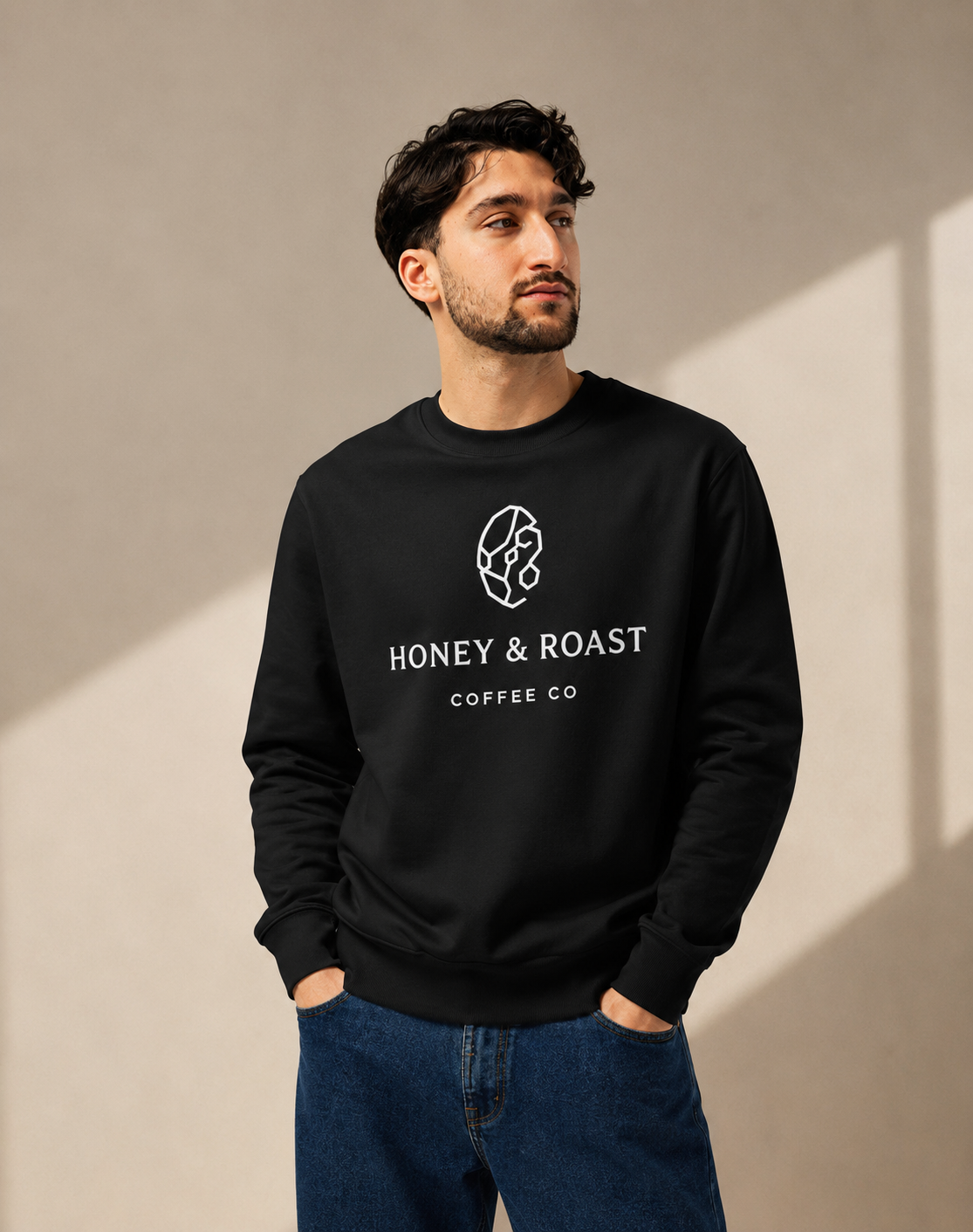Honey & Roast Organic Crewneck